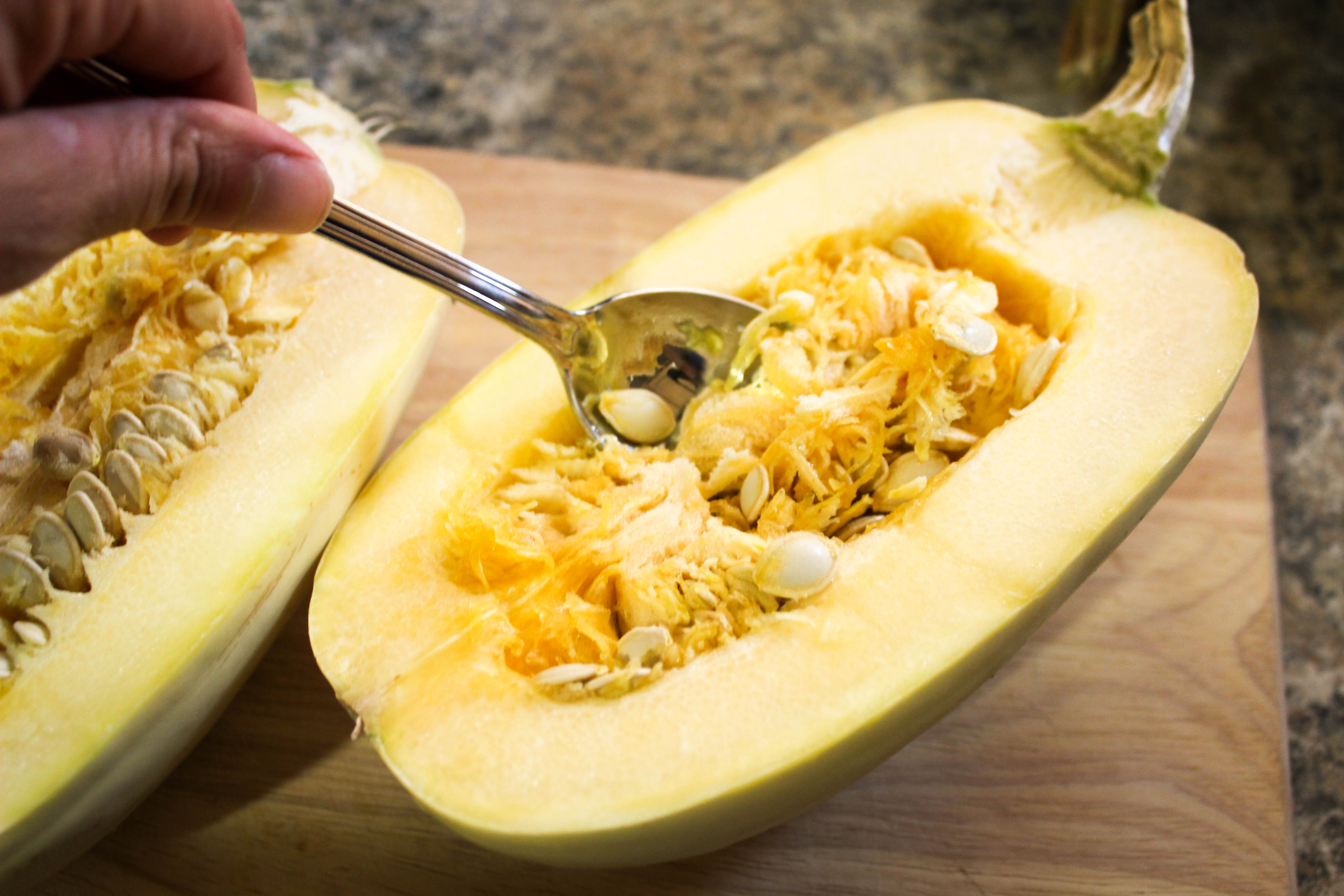 Spaghetti Squash Bolognese -The Sassy Dietitian