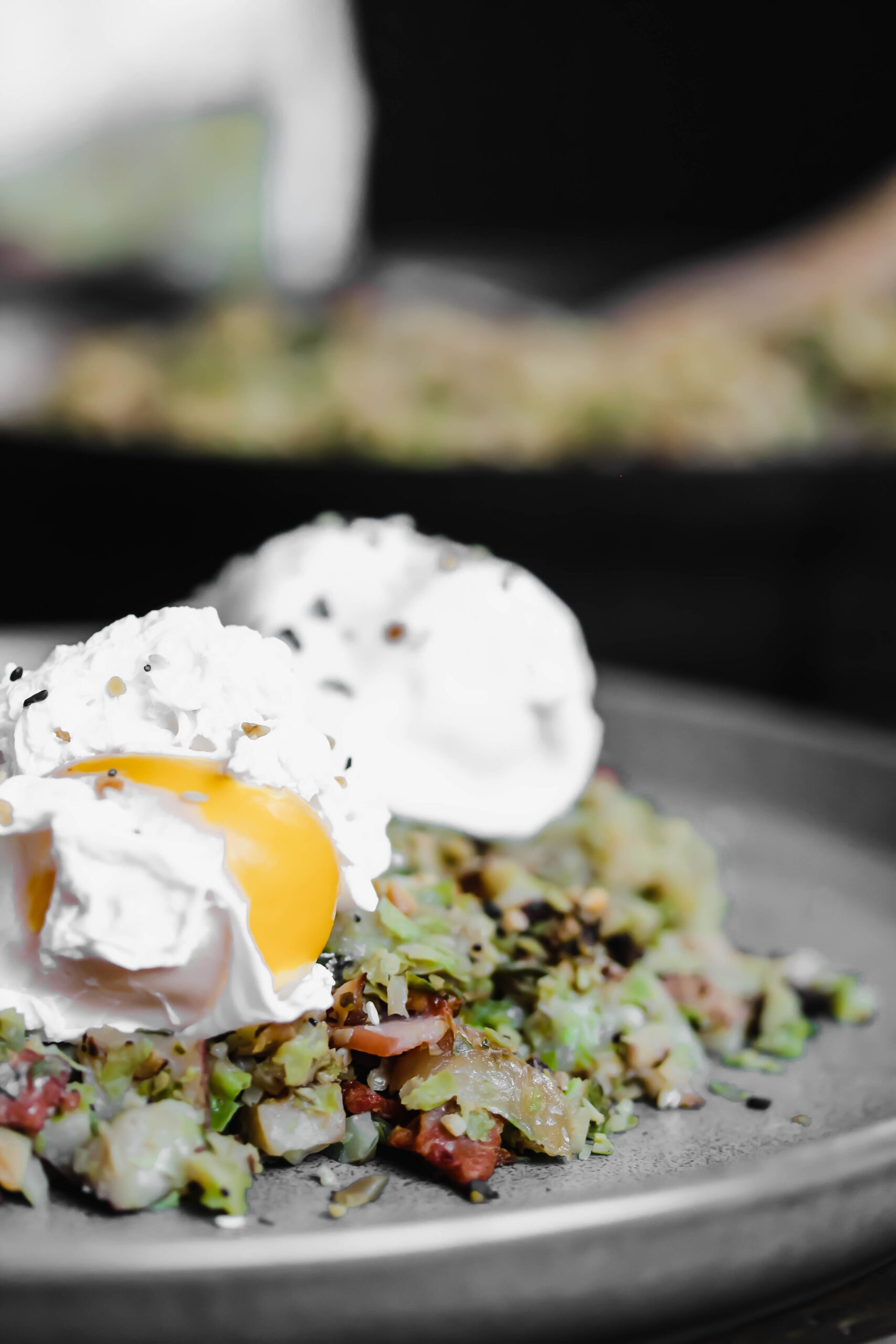 Brussels sprout hash