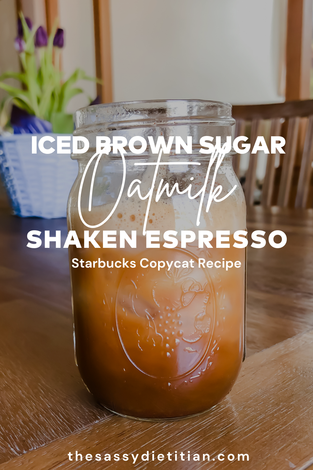 iced brown sugar oatmilk shaken espresso